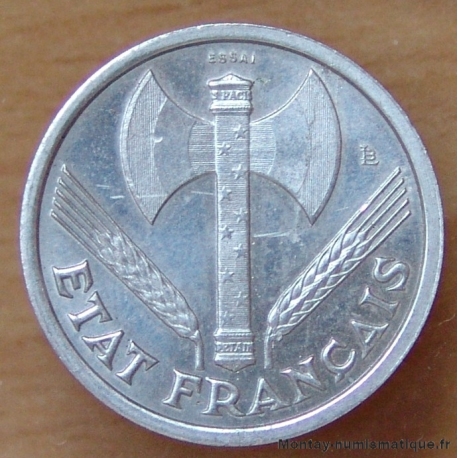 1 Franc Bazor 1942 Essai