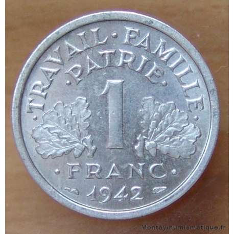 1 Franc Bazor 1942 Essai