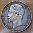 2 Francs Napoléon III 1856 Épreuve argent