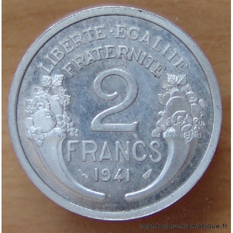 2 Francs Morlon 1941 essai