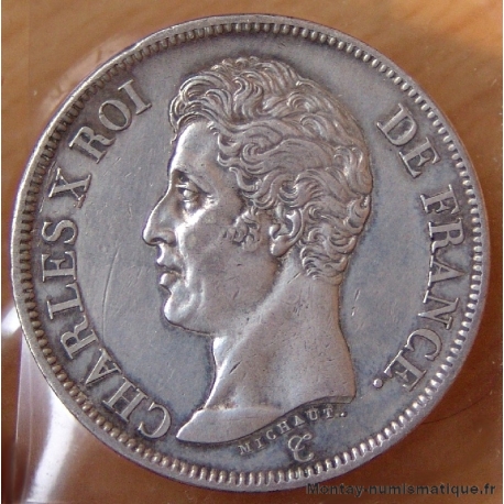 5 Francs Charles X 1826 A Paris