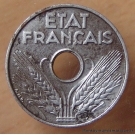 20 Centimes type Fer 1944