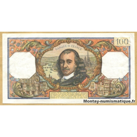 100 Francs Corneille 1-4-1965 O.89