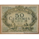 Lille (59) Banque d'Emission 50 Centimes 1915
