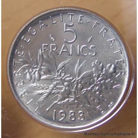 5 Francs Semeuse 1983