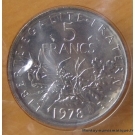 5 Francs Semeuse 1978