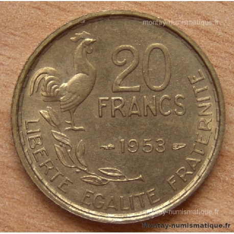20 Francs G.Guiraud 1953