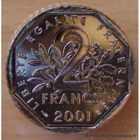 2 Francs Semeuse 2001