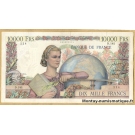 10000 Francs Génie Français 8-8-1946