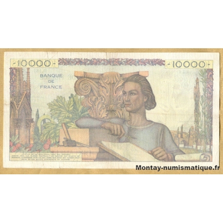 10000 Francs Génie Français 8-8-1946