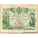 Nice (06) 50 Francs Union Economique du Littoral (1938).