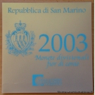 Saint-Marin Série BU euro 2003