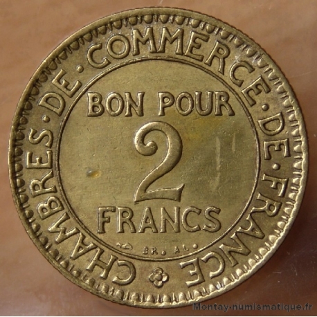 2 Francs Chambre de Commerce 1920