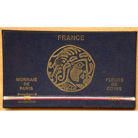 Coffret FDC 1977 ( 10 francs Mathieu tranche B).