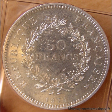 50 Francs Hercule 1974 avers de la 20 Francs