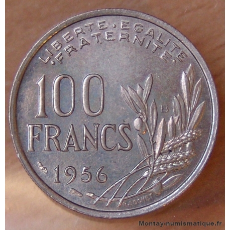 100 Francs Cochet 1956 B Beaumont-Le-Roger