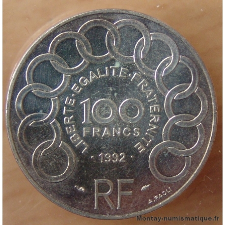 100 Francs Jean Monnet 1992