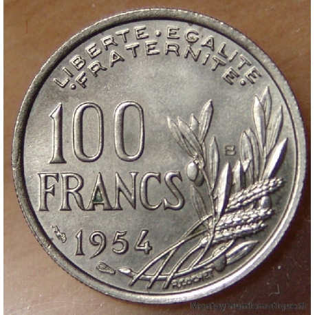 100 Francs Cochet 1954 B