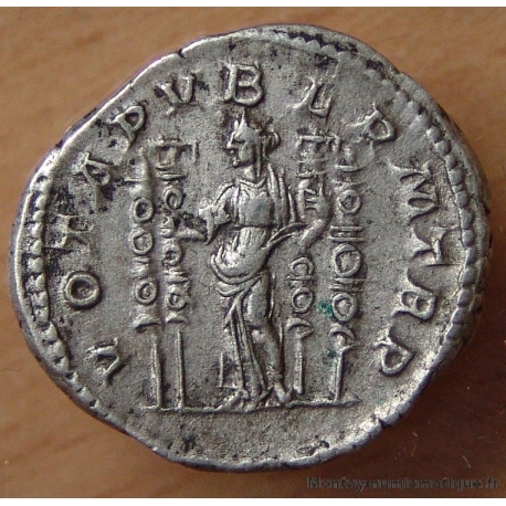 Macrin Antoninien + 217 Rome FIDES MILITVM