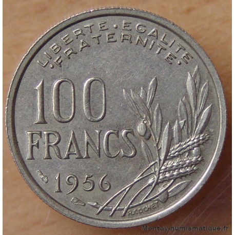 100 Francs Cochet 1956