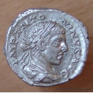 Elagabal  Denier + 219 Rome - SALVS AUGVSTI