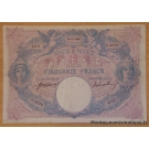 50 Francs bleu et rose 20-01-1908 O.3370