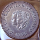 Monaco 10 Francs 1966  Xe Anniversaire Mariage