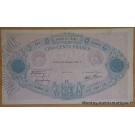 500 Francs Bleu et rose 14 décembre 1939.