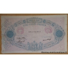 500 Francs Bleu et Rose 11 Mars 1937