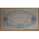 500 Francs Bleu et rose 12 janvier 1939.