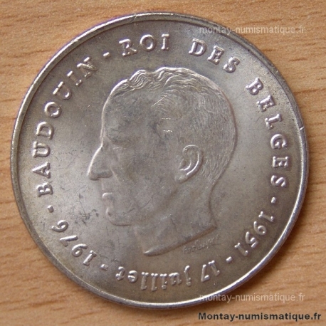 Belgique 250 Francs jubilée Roi des Belges 1976