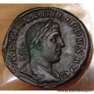 Sesterce Philippe Ier l'Arabe + 246 Rome - ANNONA