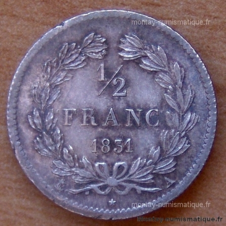1/2 Franc Louis Philippe 1er 1831 A