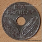 20 Centimes type Fer 1944