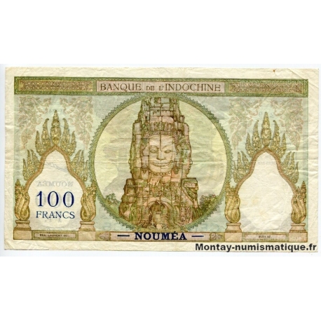 Nouvelle Calédonie 100 francs Nouméa type 1963 M.243