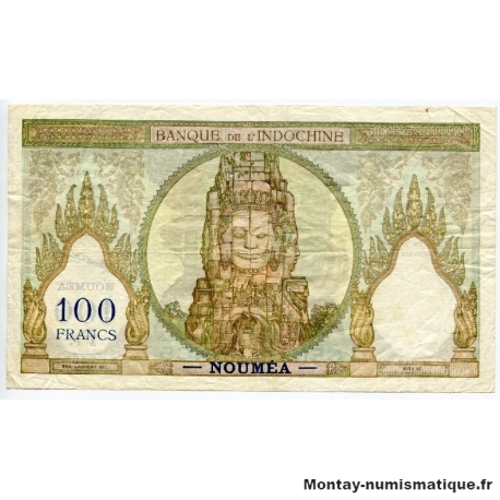 Nouvelle Calédonie 100 francs Nouméa type 1963 M.243