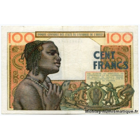 100 Francs BCEAO Bénin ND M.244 B