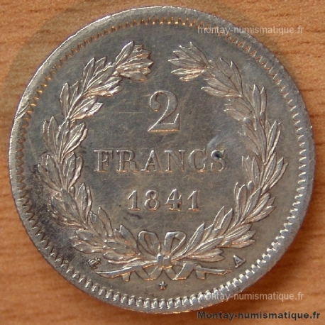 2 francs Louis Philippe I 1841 A Paris