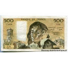 500 Francs Pascal 5-10-1978 Y.92