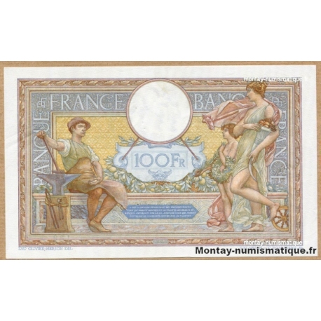 100 Francs L.O Merson 9-6-1932 S.35555