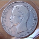 5 Francs Napoléon III Empereur 1856 D Lyon