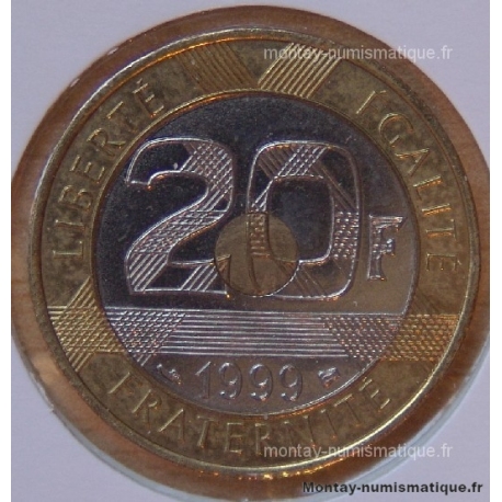 20 Francs Mont Saint-Michel 1999