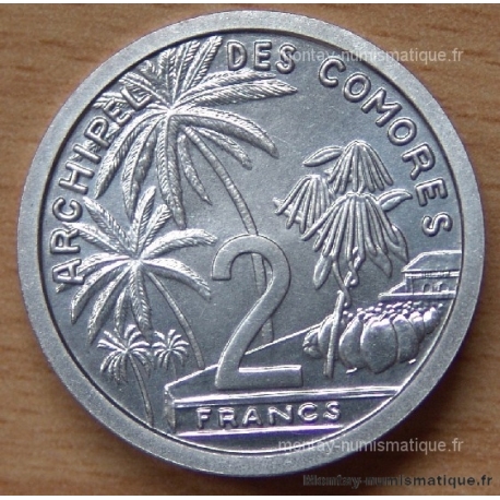 Comores 2 Francs 1964 essai