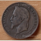 5 Centimes Napoléon III, tête laurée 1864 BB