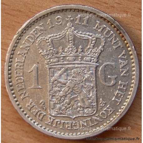Pays-Bas 1 Gulden 1911 Wilhelmina