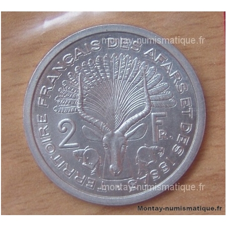 Djibouti Afars et Issas 2 Francs 1968 essai