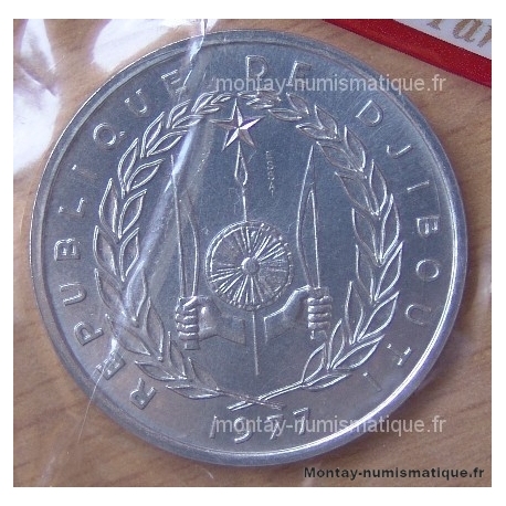 Djibouti (République) 5 Francs 1977 Essai