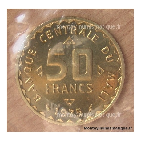 Mali - 50 Francs 1975 ESSAI