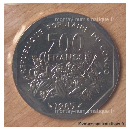 Congo BEAC 500 francs 1985 Essai