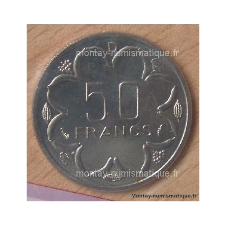 Gabon BEAC 50 francs 1976 D Essai